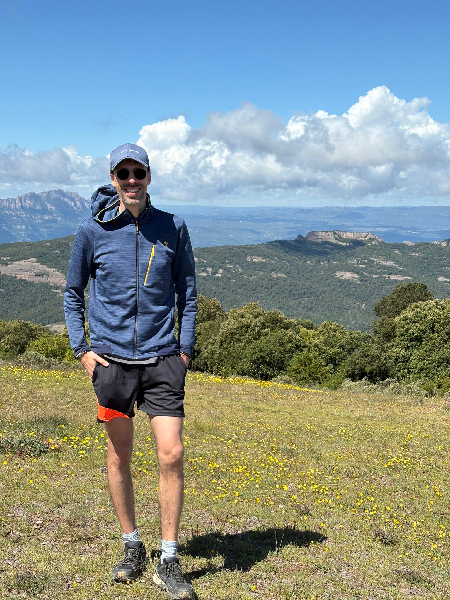 Jordi en la montaña